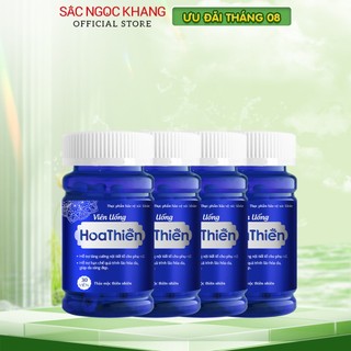 Combo 4 Viên Uống Hoa Thiên SẮC NGỌC KHANG  Hộp 30 viên giúp cải thiện nội tiết tố và làm đẹp da