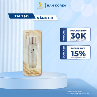 Combo 30 gói tinh chất tuần hoàn Whoo Bichup First Care Moisture Anti-Aging Essence 1ml - HÂN KOREA