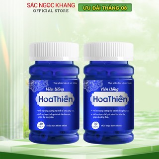 Combo 2 Hộp viên uống Hoa Thiên SẮC NGỌC KHANG giúp bổ huyết, điều kinh, cân bằng nội tiết