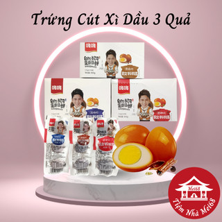 Trứng Cút Muối Xì Dầu - Trứng Cút Ngâm Tương Trung Quốc - Trứng Cút Xì Dầu Gói 3 Quả 18G - tiemnhamei68