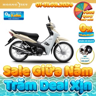 Xe máy honda wave alpha 2024 - phiên bản cổ điển