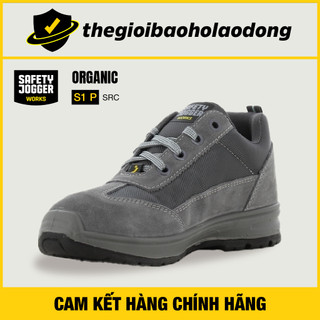 Giày bảo hộ Safety Jogger Organic Da Chất Lượng Cao, Chống Dập Ngón, Chống Hóa Chất