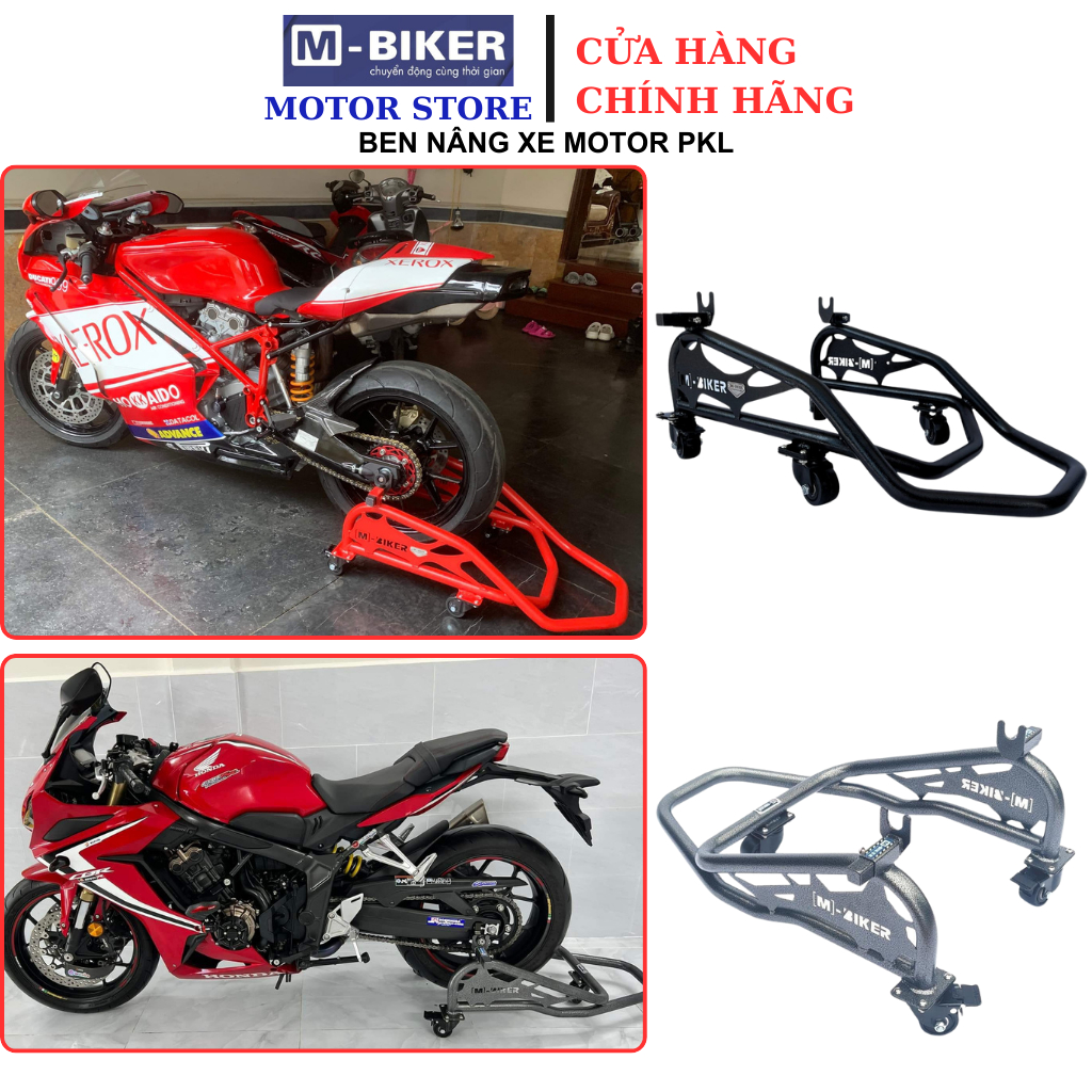 Ben nâng xe Motor PKL,  Ben nâng di chuyển, Ben nâng cao cấp dành cho xe PKN, PKL chính hãng MBiker