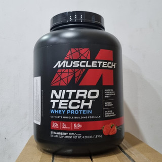 Sữa Whey Protein Tăng Cơ, Săn Chắc Nitro Tech Size 4lbs - Muscletech USA - Nhiều Hương Vị