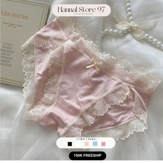 SET 5 Quần lót ren cao cấp mềm mịn tôn dáng sexy quyến rũ - Quần lót nữ, quần lót ren lưới viền bèo xuyên thấu mềm mại
