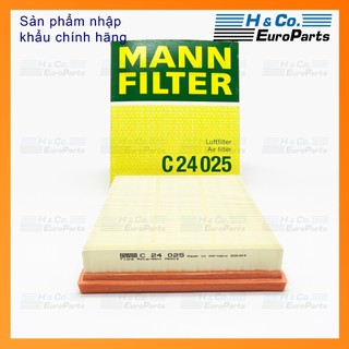 Lọc gió động cơ xe bmw 1 , 2 , 3 , 4 . hãng mann từ đức, c24025, 13718507320
