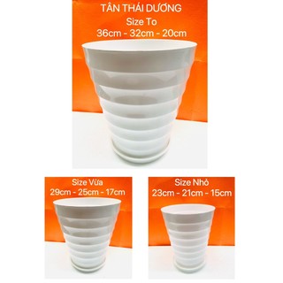 Chậu trồng cây - Chậu trồng cây tròn - Chậu trồng cây nhựa - Chậu trồng hoa - Trang trí nhà cửa