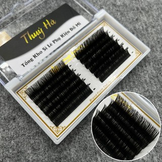 Mi khay lông thỏ - dày 0.07 - cong j-b-c-cc-d / 8-15mm / sợi mềm,nhẹ / dụng cụ nối mi thúy hà