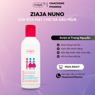 Sữa rửa mặt cho da dầu mụn nuno 200ml