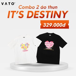 Combo 2 áo Destiny - Áo thun nam nữ, áo unisex, áo phông unisex, áo phông chính hãng Vato9's Zone