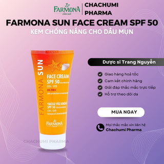 Kem Chống Nắng Cho Dầu Mụn Farmona Sun Spf 50 Oil Free