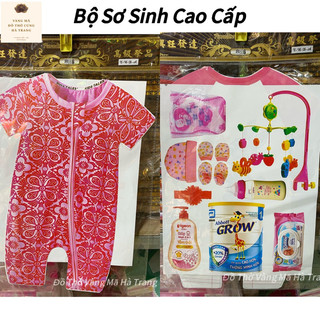 Bộ sơ sinh bé gái, bé trai , bé đỏ cao cấp