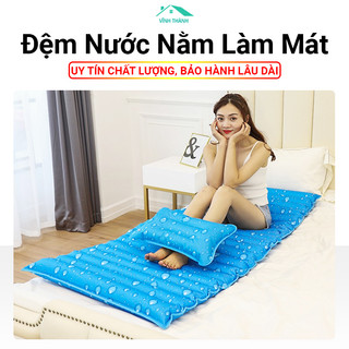 Đệm Nước Nằm Làm Mát Hạ Nhiệt Mùa Hè - Đệm Nước Gia Đình Lót Ghế Sofa Kích Thước (185 x 75)cm