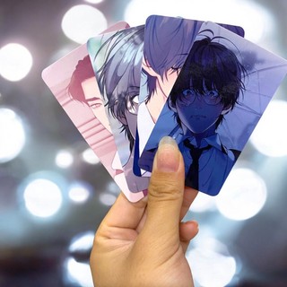 Card glossy ⭐️ thẻ bo góc manhwa ' lạc giữa những tầng mây ' - photocard lost in the cloud yaoi - manhwa card