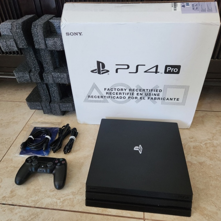 *Rất Tốt* Playstation 4 Pro PS4 Máy Game Firmware 9.00 1TB Fast SSD CUH-7215B Jailbreak