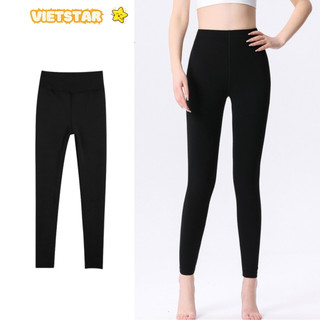 Quần Legging Nữ Dài Lưng Cao XINHQUEEN Quần Leging Bó Cạp Cao Ôm Body Co Giãn Vải Dày Mịn
