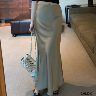 Chân Váy Lụa Dài Xoè