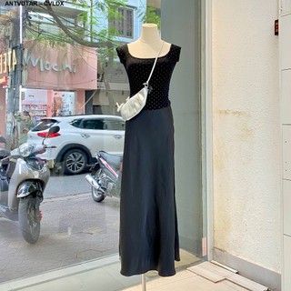 Chân Váy Lụa Dài Xoè
