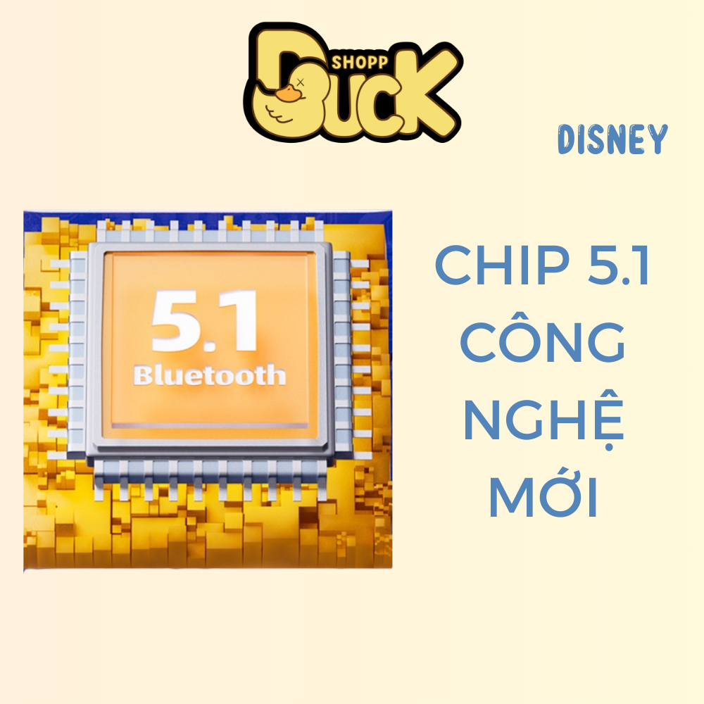 Tai nghe không dây Disney x Tsum Tsum D10 LK-10 bluetooth 5.2 5.3 độ trễ thấp hỗ trợ chơi game chống nước | BigBuy360 - bigbuy360.vn