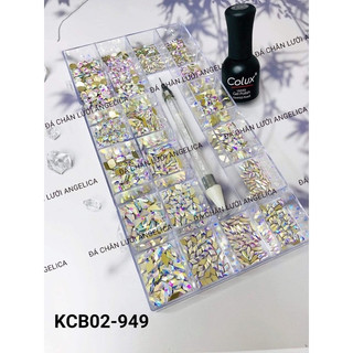 khay đá chân bằng vàng cao cấp mix 1000v tặng chấm đá xịn