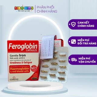 Viên sắt Feroglobin hàng chính hãng UK