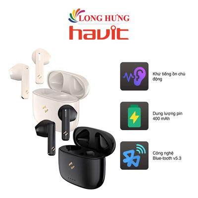 Tai nghe Bluetooth True Wireless Havit TW947 - Hàng chính hãng