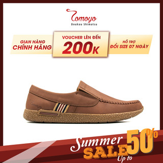 Giày Lười Nam Da Nubuck Tomoyo TMN08108