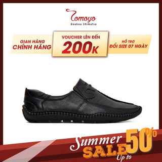 Giày Da Nam Đế May Siêu Êm Tomoyo TMN20901