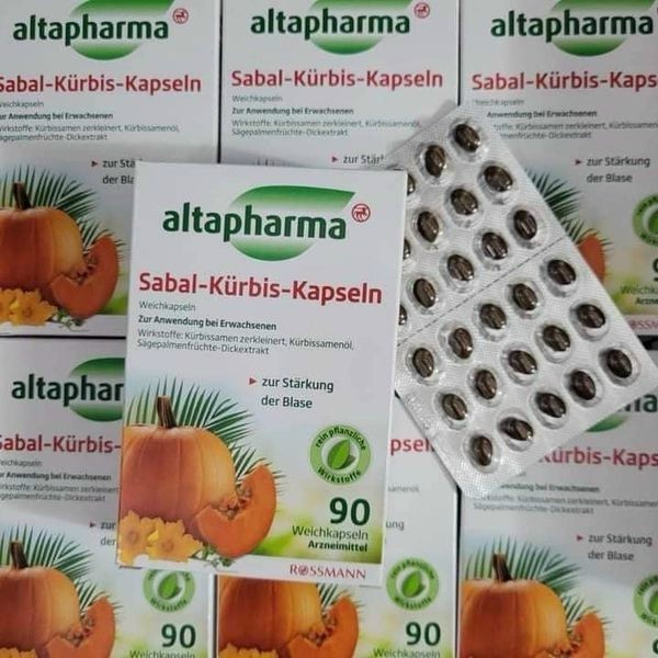 Viên Uống Bổ Thận Altapharma Sabal Kurbis / Hộp 90V