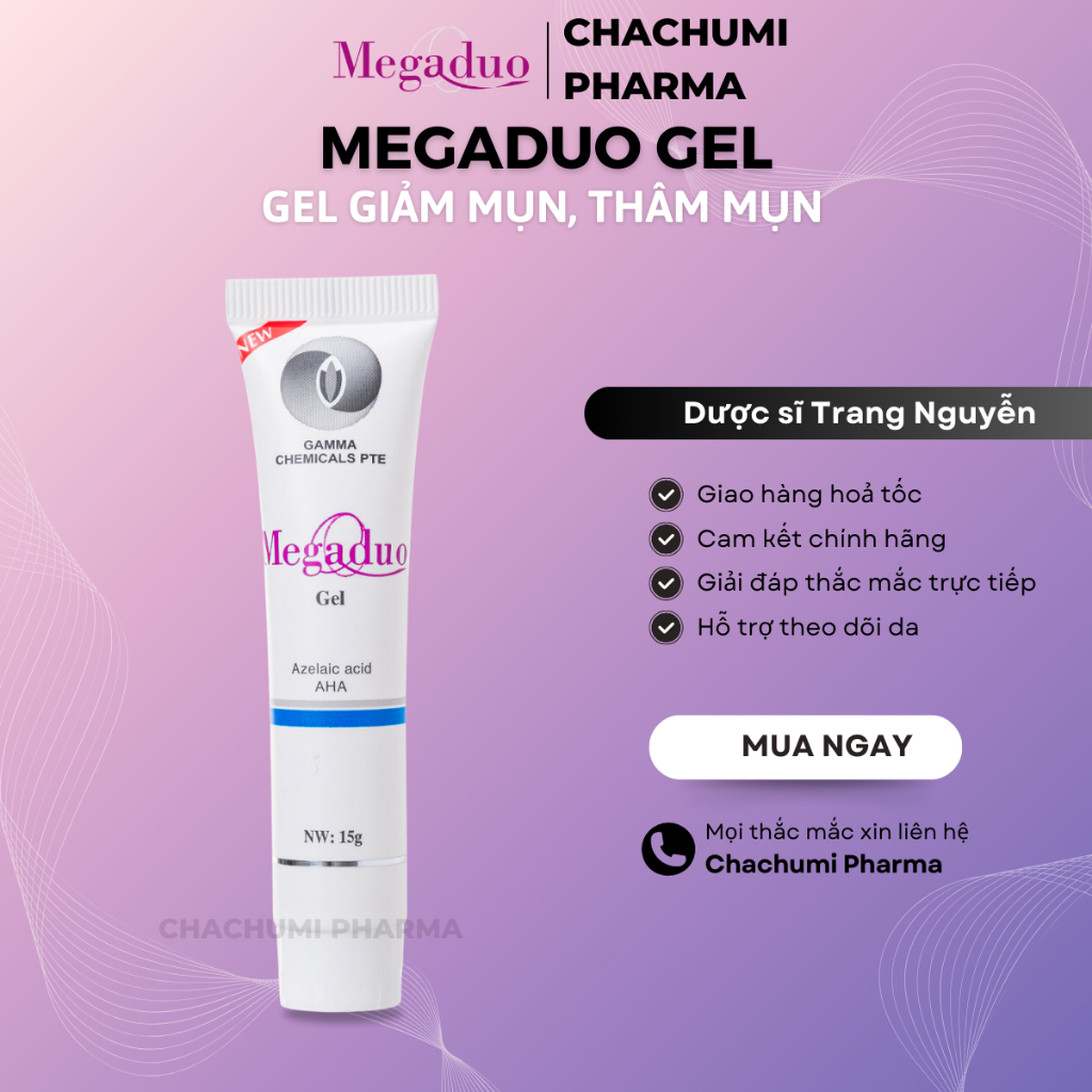 [CHÍNH HÃNG] Megaduo gel mụn, thâm mụn