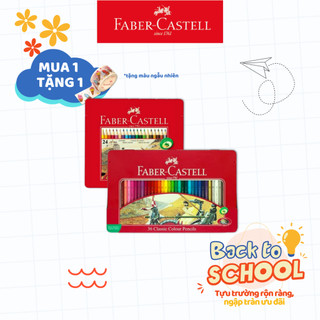 Chì màu rl classic faber-castell - hộp thiếc