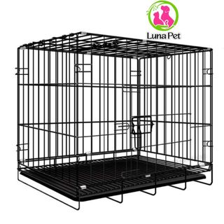 Lồng chuồng chó mèo giá rẻ tặng khay giá rẻ  LunaPet CN01 - Chuồng nuôi chó giá rẻ sơn tĩnh điện