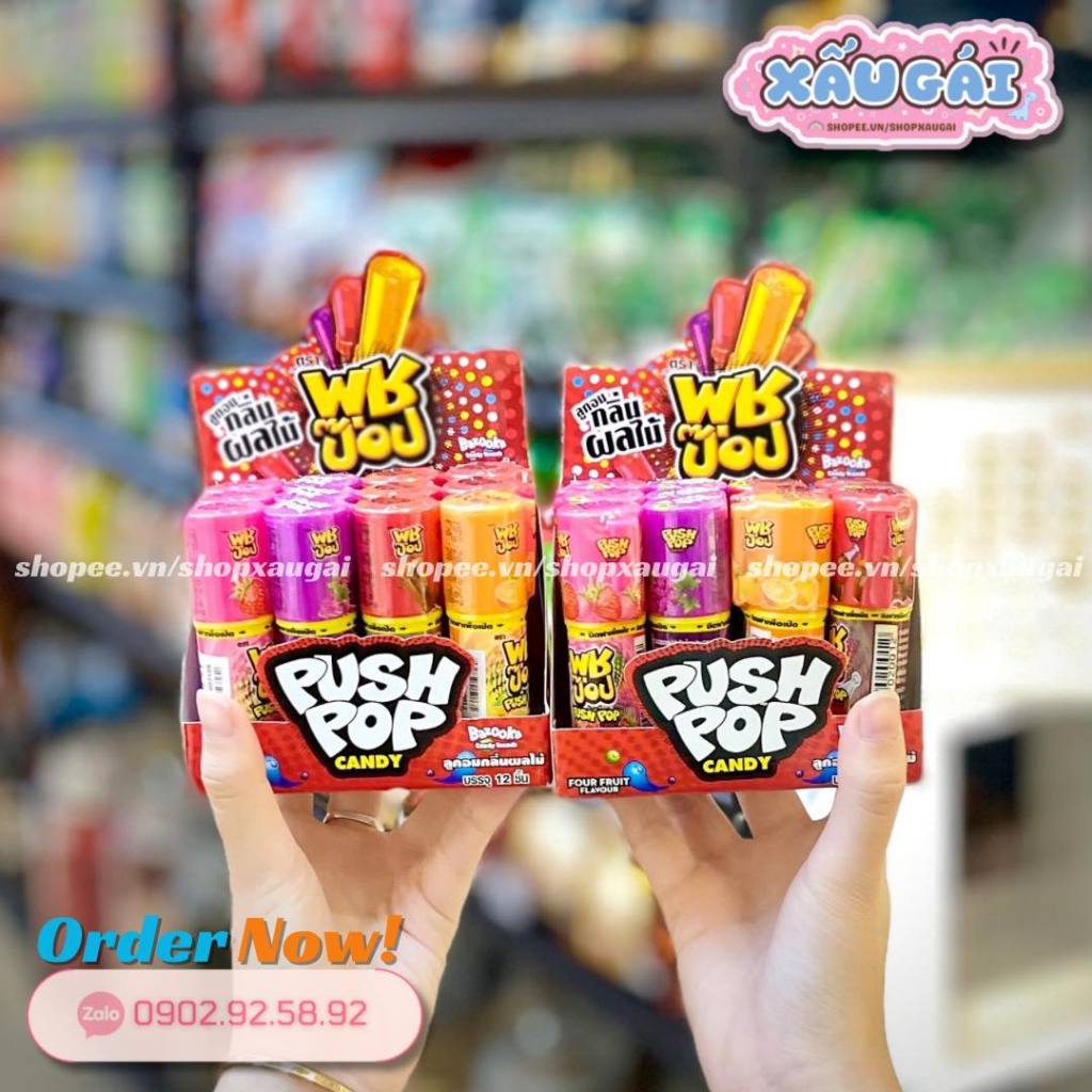 KẸO SON MÔI PUSH POP CANDY