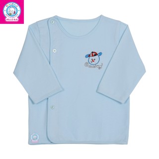 Áo bác sĩ màu tay dài (hình in ngẫu nhiên) 0410