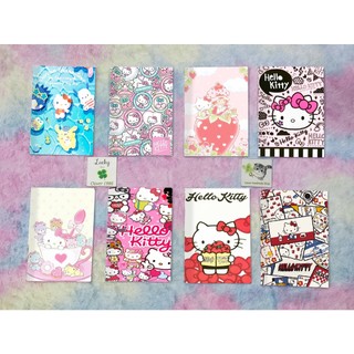 Vở mèo kitty kẻ ngang S7VI66 vở hoạt hình tập cute 25x17cm 80 trang giấy đẹp