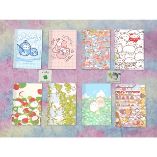 Vở molang S7VI13 tập molang vở hoạt hình sổ hoạt hình 25x17cm 80 trang giấy đẹp kẻ ngang