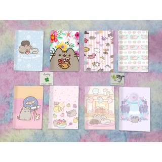 Vở pusheen kẻ ngang S7VI17 tập pusheen vở hoạt hình sổ hoạt hình 25x17cm 80 trang giấy đẹp