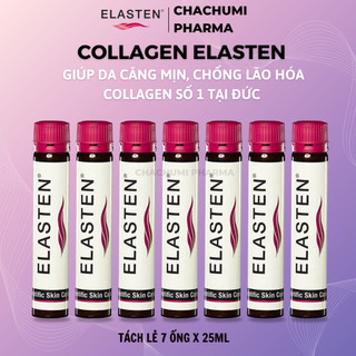 [TÁCH LẺ] Collagen Elasten Hộp 28 ống x 25ml - Giúp Da Căng Mịn, Chống Lão Hóa, Tóc Chắc Khỏe