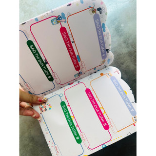 sổ nhật ký thi đua, sổ khen thưởng (10q tặng 1tấm sticker A4)