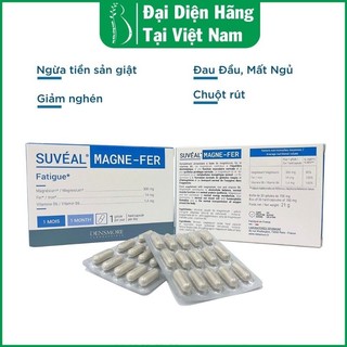 Vitamin Suvéal Magne Fer: Giảm Nghén, Đau Đầu, Mất Ngủ, Chuột Rút