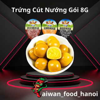 Trứng cút nướng ngũ vị hương - trứng cút nướng muối trung quốc - trứng cút ngâm tương - gói 8g - taiwan_food_hanoi