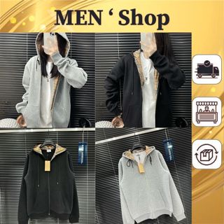 Áo Khoác Hoodie Zip BBR Phối Hoạ Tiết Trong Áo Cực Xịn - Áo Khoác Nỉ Nam Nữ Cực Đẹp