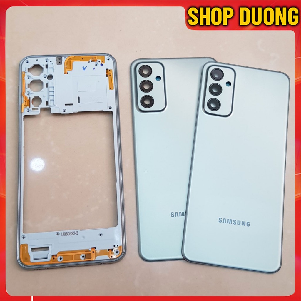 Lưng viền Samsung M23 5G có nút phím, kính camera, khay sim - Shop Dương