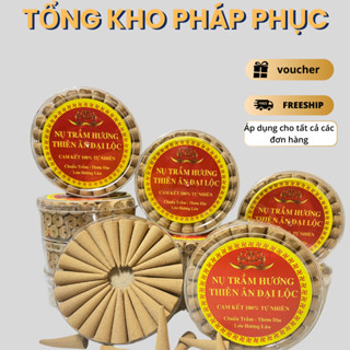 [72 VIÊN] Nụ trầm hương thác khói, Nụ Trầm Hương Thiên Ân Tự Nhiên 100%