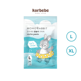 Set 3 bỉm bơi cho bé momo rabbit hàn quốc 2024 - 2 size l/xl