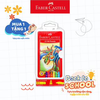 Bút sáp dầu lục giác + chuốt faber-castell