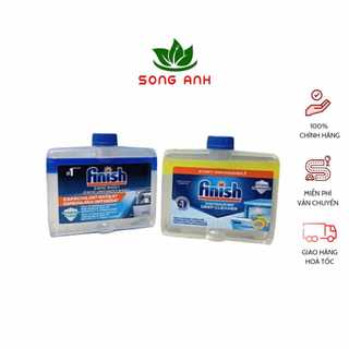 Dung dịch vệ sinh máy rửa bát Finish chai 250ml