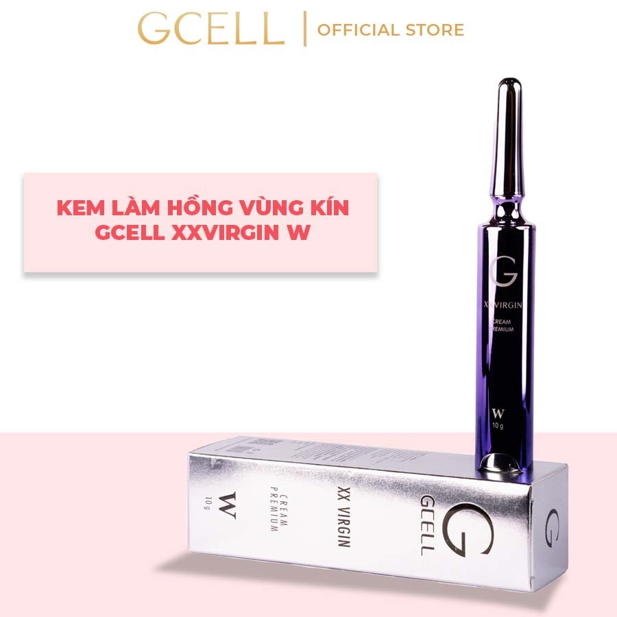 [ MẪU MỚI ] Kem Giảm Thâm Làm Hồng Vùng Kín Hàn Quốc GCell XX VIRGIN Premium Cream W 5g - 10g