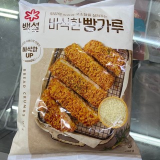 Bột Chiên Xù, Vụn Bánh Mì Beksul CJ Hàn Quốc 450g -  씨제이바삭한빵가루