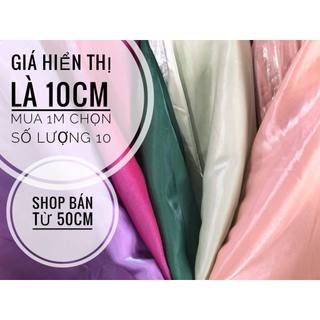Tơ Lụa Đổi Màu - giá hiển thị là giá 10cm, mua 1m chọn sl 10.